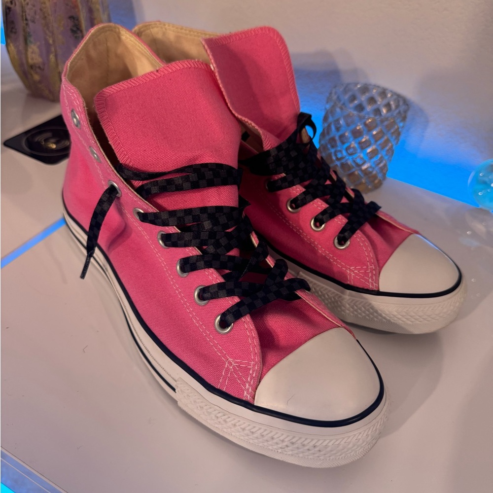 Converse all stars pink hi-top
